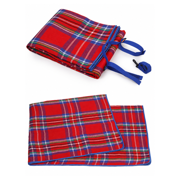 red picnic mat