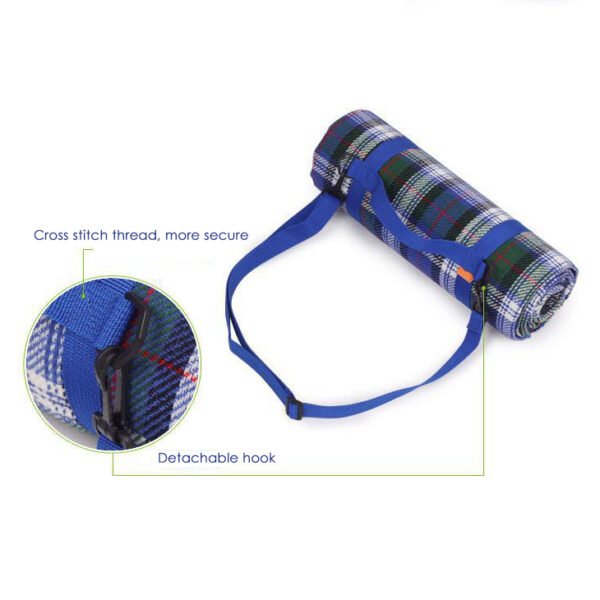 Water Resistant 200*200CM Picnic Blanket For Camping