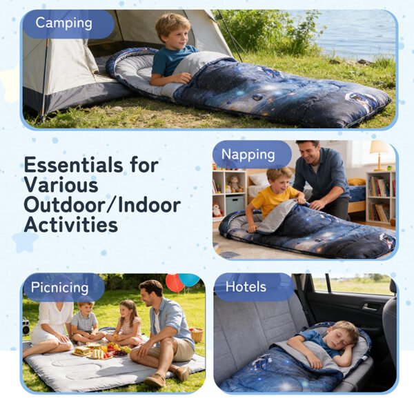 Kids Sleeping Bag for Camping and Travel Kids Sleeping Bag for Camping and Travel