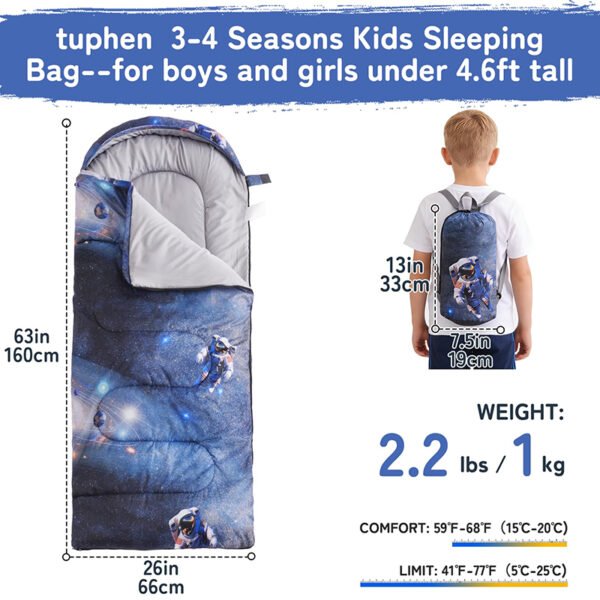 kids sleeping bag size 160 x 66 cm kids sleeping bag size 160 x 66 cm