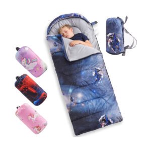 3 season kids sleeping bag for camping