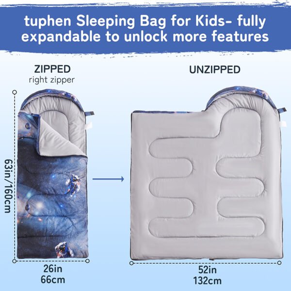 Unfolded Size Of Children's Sleeping Bag Unfolded Size Of Children's Sleeping Bag