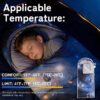 3 season kids sleeping bag temperature range 3 season kids sleeping bag temperature range