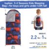 Kids Camping Sleeping Bag Size