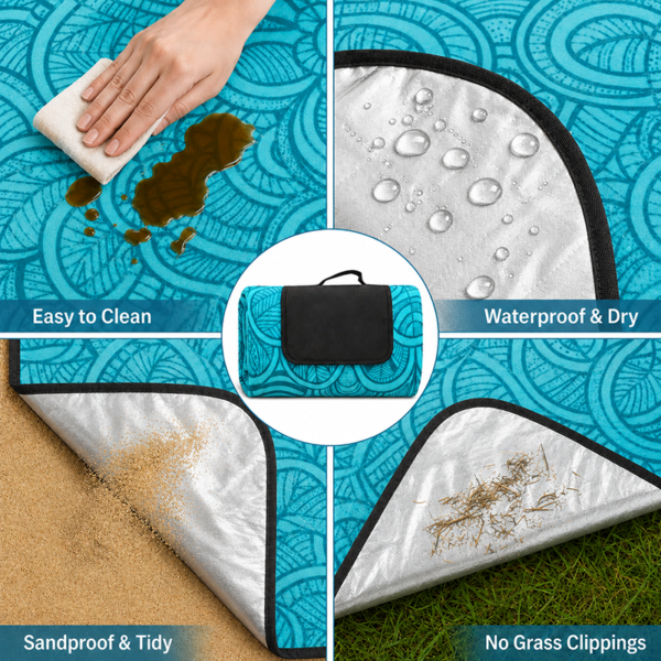 Large Outdoor Beach & Picnic Blankets