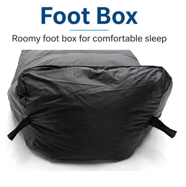 Duck Down Sleeping Bag Foot Box Details Duck Down Sleeping Bag Foot Box Details