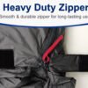 Mummy duck down sleeping bag zipper detail Mummy duck down sleeping bag zipper detail