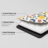 Waterproof beach blanket material detail Waterproof beach blanket material detail