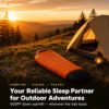 Compact sleeping bag for hiking and camping Compact sleeping bag for hiking and camping