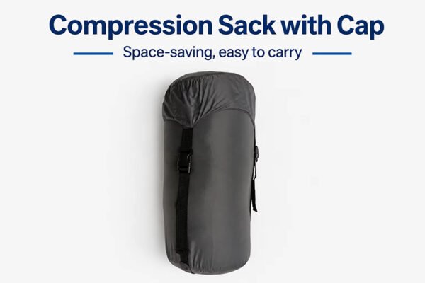 Duck Down Sleeping Bag Compression Sack With Cap Detail Duck Down Sleeping Bag Compression Sack With Cap Detail