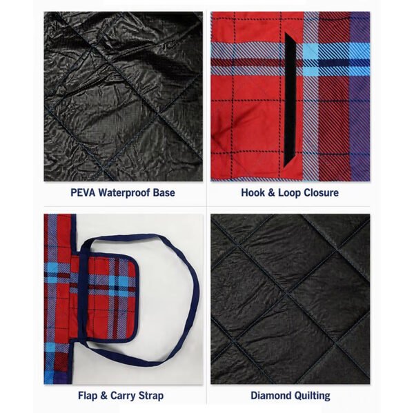 Detail-09 Custom Logo Picnic Blanket