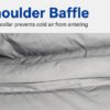 Duck Down Sleeping Bag Shoulder Baffle Details Duck Down Sleeping Bag Shoulder Baffle Details