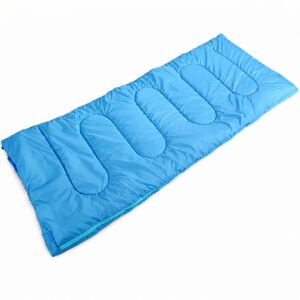 Lightweight envelope sleeping bag for camping