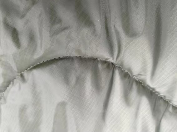 Sleeping Bag Ripstop Fabric Detail
