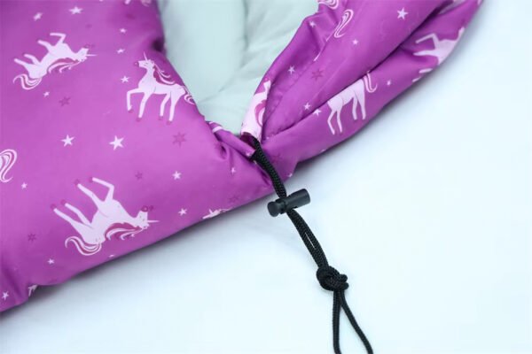 Details of children's sleeping bags Details of children's sleeping bags