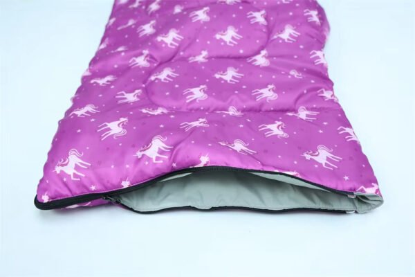 Details of children's sleeping bags Details of children's sleeping bags