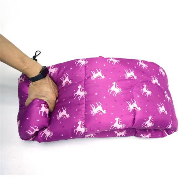 Kids Sleeping Bag Fabric Detail Kids Sleeping Bag Fabric Detail