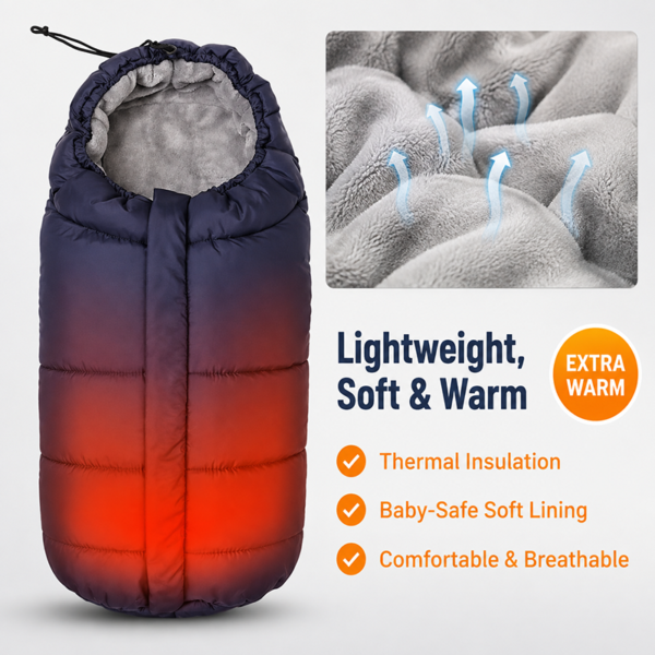 Water-Resistant Stroller Footmuff Water-Resistant Stroller Footmuff