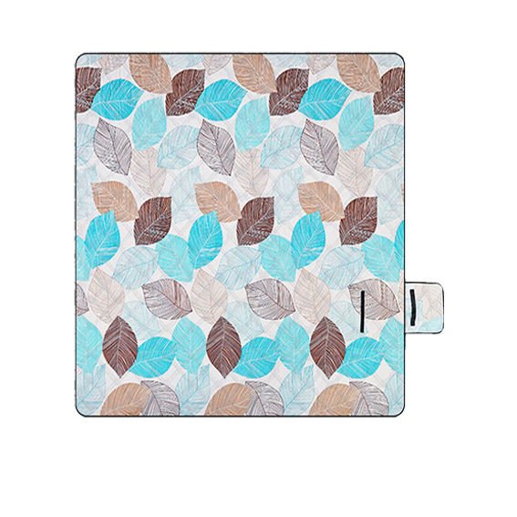 Portable Leaf Pattern Picnic Mat