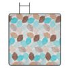 Portable Leaf Pattern Picnic Mat