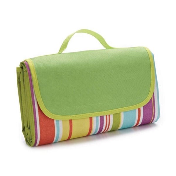 Lightweight beach blanket with portable design Lightweight beach blanket with portable design