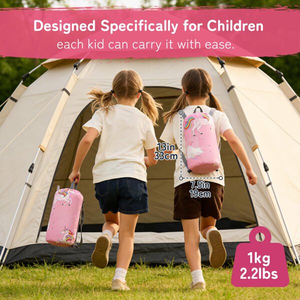 kids sleeping bag with backpack carry bag kids sleeping bag with backpack carry bag