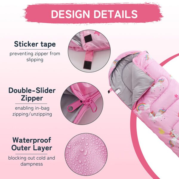 kids sleeping bag zipper detail kids sleeping bag zipper detail