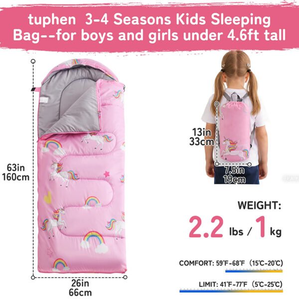 kids sleeping bag size 160 x 66 cm kids sleeping bag size 160 x 66 cm