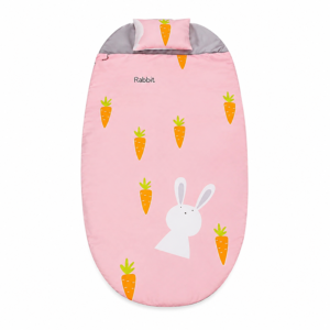 Cotton Kids Sleeping Bag with Rabbit Design Cotton Kids Sleeping Bag with Rabbit Design