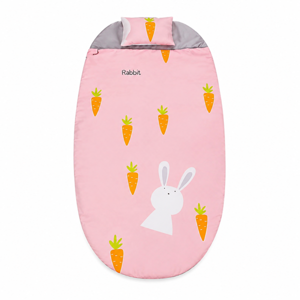 Cotton Kids Sleeping Bag with Rabbit Design Cotton Kids Sleeping Bag with Rabbit Design