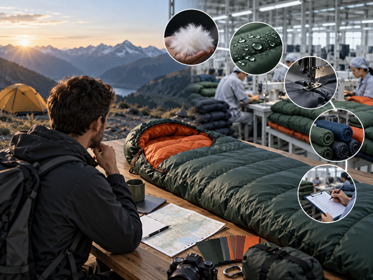 How to choose a sleeping bag manufacturer_blog