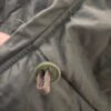 mummy-sleeping-bag-drawstring-detail Drawstring and reinforced eyelet detail on mummy sleeping bag