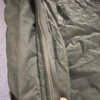 synthetic-sleeping-bag-zipper-detail Zipper and inner lining detail of synthetic sleeping bag
