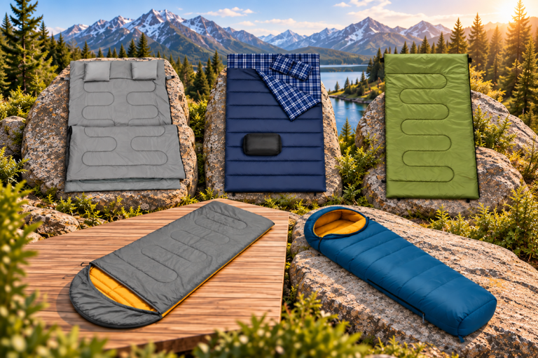 trailvo-5 Types of Wholesale Sleeping Bags